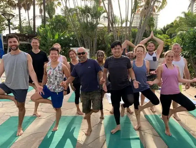 Group yoga Gold Coast